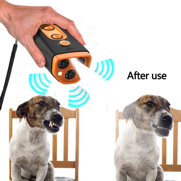 Bark Stopper Manufacturer - New Repellent Device Portable Rechargeable Ultrasonic with LED Light Bark Control