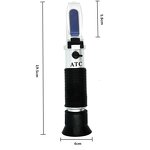 Refractometer Manufacturer - Hand Held 0-32% Sugar Honey ATC for Jam Syrup Controlling Concentrations