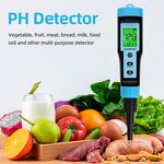 PH Meter Manufacturer - YY-1030 Intelligent Electronic Backlight Display Soil & Food Test Pen for Cheese Meat Fruit 1 Year Warranty
