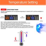 Temperature Controller Manufacturer - STC-3028 Digital Adjustable Cool Heat Humidity Smart Thermostat