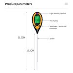 pH Meter Manufacturer - High Precision Indoor Garden Grow Systems Potting Soil Tester for House Plants Measures Soil Moisture