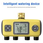 Water Timer Manufacturer - Digital Intelligent Irrigation Garden 4 Outlets Intelligent Timed Automatic Watering Controller