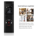 Laser Distance Meter Manufacturer - Handheld 40m Digital LCD Display Laser Range Finder Sight Measure for Decoration House