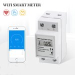 Smart Wifi Power Meter Manufacturer - Hot Selling Single Phase Digital KWH Meter Watt Prepaid Antitheft Electric Energy Meter