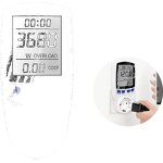 Power Meter Manufacturer - Electricity Monitoring Backlight Voltage Socket Type Watt Power Analyzer KWH EU US UK Wattmeter