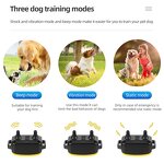 Training Collar Manufacturer - 800m Remote Control USB Rechargeable LCD Display Anti Bark Stop Shock for Electric Shocker