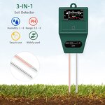 Soil Ph Meter Manufacturer - 3 in 1 Digital Soil Moisture Monitor Fertility Nutrient Analyzer Garden Use