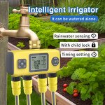 Water Timer Manufacturer - Digital Intelligent Irrigation Garden 4 Outlets Intelligent Timed Automatic Watering Controller