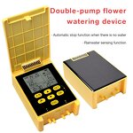 Solar Drip Irrigation Timer Manufacturer - Factory Wholesale Dual Pump Intelligent Plant Automatic Watering with Rainwater Sensor