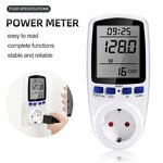 Power Monitor Analyzer Manufacturer - Hot Sale Digital Household Smart Voltage Wattmeter Billing Socket Electronic Power Meter