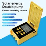 Solar Drip Irrigation Timer Manufacturer - Factory Wholesale Dual Pump Intelligent Plant Automatic Watering with Rainwater Sensor