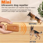 Ultrasonic Dog Repeller Manufacturer - Wholesale Portable Mini Rechargeable Dog Repeller Portable Dog Trainer Anti-Bark