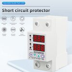 Voltage Protector Manufacturer - Hot Sale Adjustable Double Flash 220V Short Circuit Protection Self-Resetting Leakage Circuit Breaker