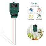 Soil Ph Meter Manufacturer - 3 in 1 Digital Soil Moisture Monitor Fertility Nutrient Analyzer Garden Use