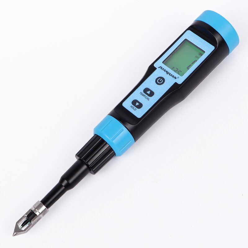 PH Meter Manufacturer - Portable Digital YY-1030 Backlight Dough Soil Waterproof Test Pen With Metal Protective Glass Electrode