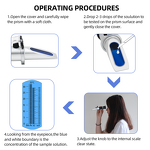 Refractometer Manufacturer - Portable Handheld SG 1.000-1.130 Brix 0-32% ATC for Beer Wine Alcohol Analysis