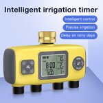 Water Timer Manufacturer - Digital Intelligent Irrigation Garden 4 Outlets Intelligent Timed Automatic Watering Controller