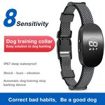 Dog Bark Stop Device Manufacturer - New Intelligent Electric Waterproof and Adjustable Training Collar for Pet Dogs Factory
