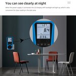 AC Power Meter Manufacturer - PMB05 Digital Current & Voltmeter with Time & Watt Energy Tester EU Plug Socket Backlit