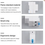 Smart Wifi Power Meter Manufacturer - Hot Selling Single Phase Digital KWH Meter Watt Prepaid Antitheft Electric Energy Meter