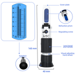 Refractometer Manufacturer - Portable Handheld SG 1.000-1.130 Brix 0-32% ATC for Beer Wine Alcohol Analysis