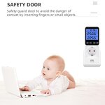 Power Meter Manufacturer - Display Power Consumption Meter Eu Data Logger Current