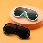 Children Eyeglasses Manufacturer - One Piece Frame Hip Hop Trendy European and American Cute