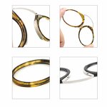 Reading Glasses Manufacturer - Mini Lightweight Card Type TR90 Oval Resin Clip on Nose Presbyopic