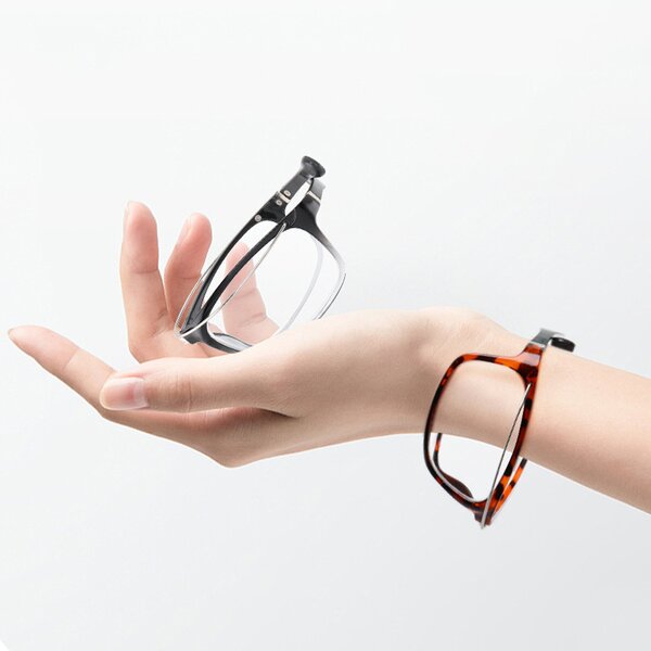 Reading Glasses Manufacturer - Folding Bracelet Watch Style Halfleg Anti Blue Light Portable Sports