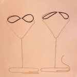 Body Chain Manufacturer - Single Layer Rhinestone Stainless Steel Trendy for Dancing Party