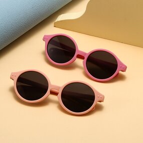 Baby Sunglasses Manufacturer - UV400 Multicolor Silicone Square Round Frame & Custom LOGO