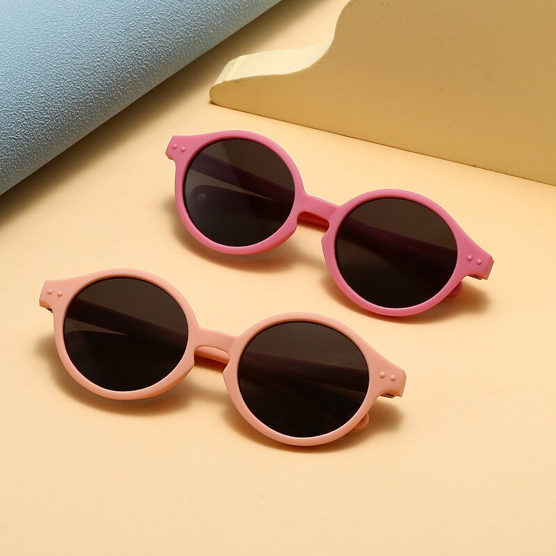Baby Sunglasses Manufacturer - UV400 Multicolor Silicone Square Round Frame & Custom LOGO