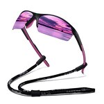 Sports Sunglasses Manufacturer - UV400 Half Rimless TR90 Frame Square Polarized & Custom Logo