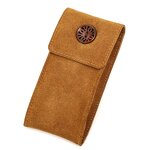 Watch Case Manufacturer - Suede Cowhide Leather Single Casual Mechanical Portable Storage Bag