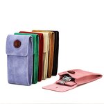 Watch Case Manufacturer - Suede Cowhide Leather Single Casual Mechanical Portable Storage Bag