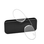 Reading Glasses Manufacturer - Card Style Lightweight Oval Frameless Metal Clip Nose Presbyopic