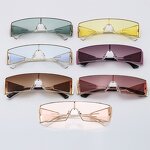 Sunglasses Manufacturer - Futuristic Metal Framed Polarized Glass Lenses for Outdoor Driving