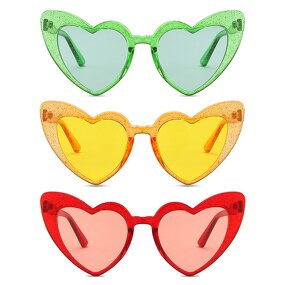 Sunglasses for Women Manufacturer - Heart Frame Y2K for Weeding Party Trendy Wholesale