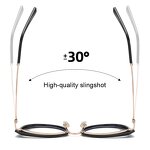 Eyeglasses Frames for Women Manufacturer - Metal Cat Eye Frame Anti Blue Light for Myopia