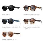 Sunglasses Manufacturer - Blue Metal Frame Polarized Tac Lenses & Custom Logo