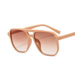 Sunglasses for Women Manufacturer - UV400 Rectangle Frame Europe & US Trendy