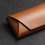Sunglasses Case Manufacturer - PU Leather Magnetic Flip Packing Box & Custom Logo
