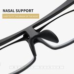 Reading Glasses Manufacturer - Portable Flip up Lenses Square Frame HD Optical