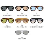 Sunglasses for Women Manufacturer - Large Frame One Piece Square UV400 European & American Trend Outdoor