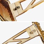 Sunglasses for Women Manufacturer - Oversized Square UV400 Hand Diamond Luxury for Beach Party