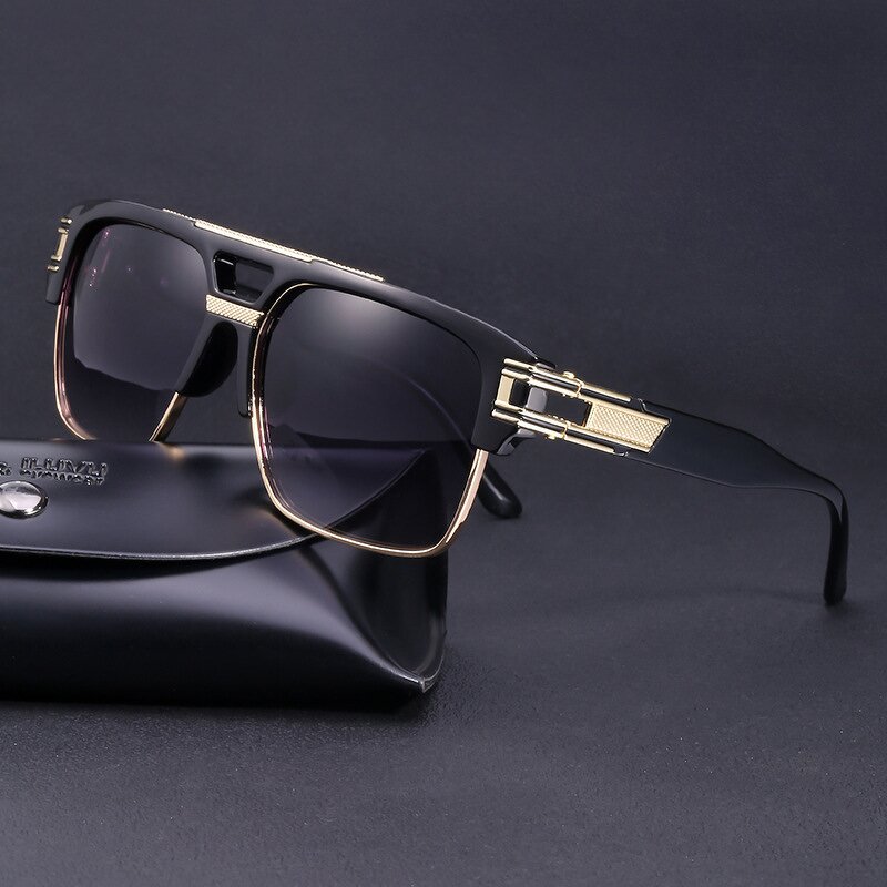 Sunglasses for Women Manufacturer - UV400 Oversized Metal Square Frame Polarized & Custom Logo