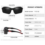 Sports Sunglasses Manufacturer - Lightweight Half Frame Polarized for Cycling & Custom Logo