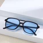 Sunglasses for Women Manufacturer - Double Beam Large Square Frame UV400 Europe & America Trend & Custom Logo