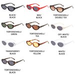 Cat Eye Sunglasses for Women Manufacturer - UV400 Retro Simple Oval PC Frame European & American