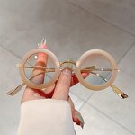 Metal Sunglasses Manufacturer - UV400 Round Frame Light Luxury for Outdoor